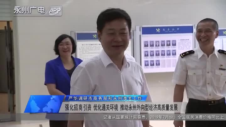 严华强化招商引资优化通关环境推动永州外向型经济高质量发展